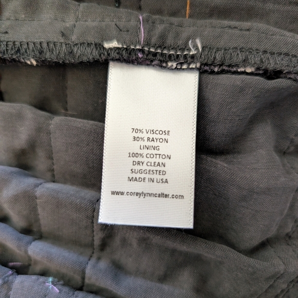 Anthropologie Corey Lynn Calter Womens 6 Valea Skirt Pleated Nordic Bohemian - Picture 6 of 6